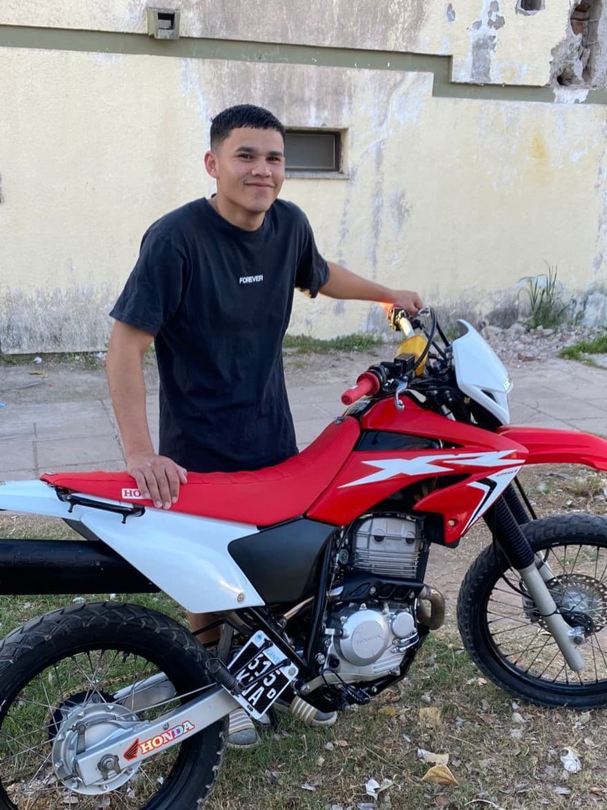 Agustin, ganador de Honda Tornado 293cc