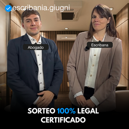 CHANCES PARA EL GRAN SORTEO